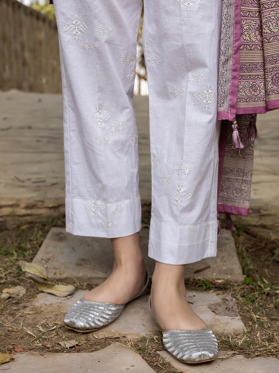 Salitex Women Solids Cambric 1 Piece Shalwar TPS23DA004 - Summer Collection