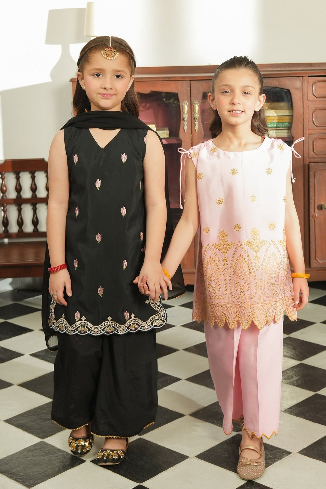 Noore Eid by Panache Girls RTW Embroidered Lawn 2 Piece Suit Laadli - Eid Collection
