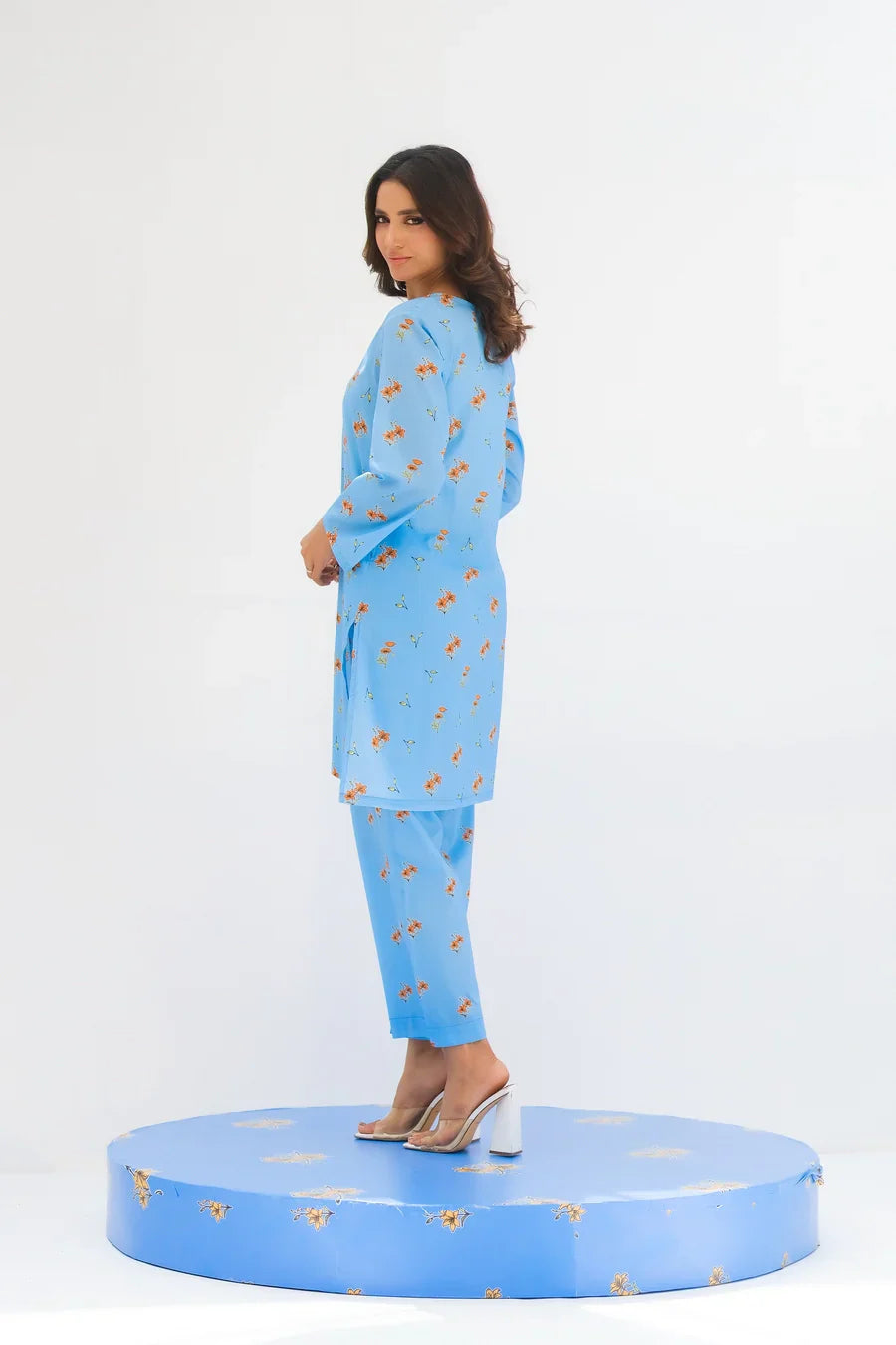 Dhaga Women Pret Printed 2 Piece Lawn Matching Separate FW24DSP007 - Summer Collection