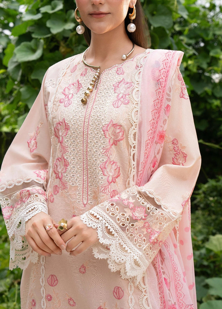 Chandan Nagri RTW Embroidered Lawn 3 Piece Suit Ashen Grace - Casual Collection
