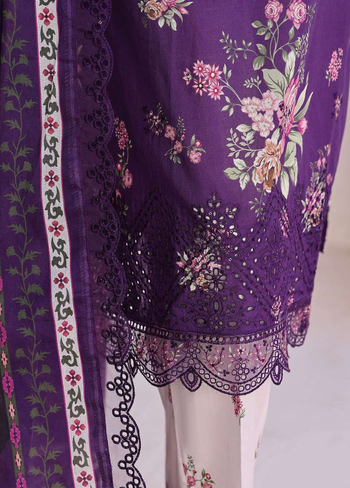 Satranga by HZ Textiles Unstitched Printed Lawn 3 Piece Suit HZ26USL SEC-1162- Casual Collection