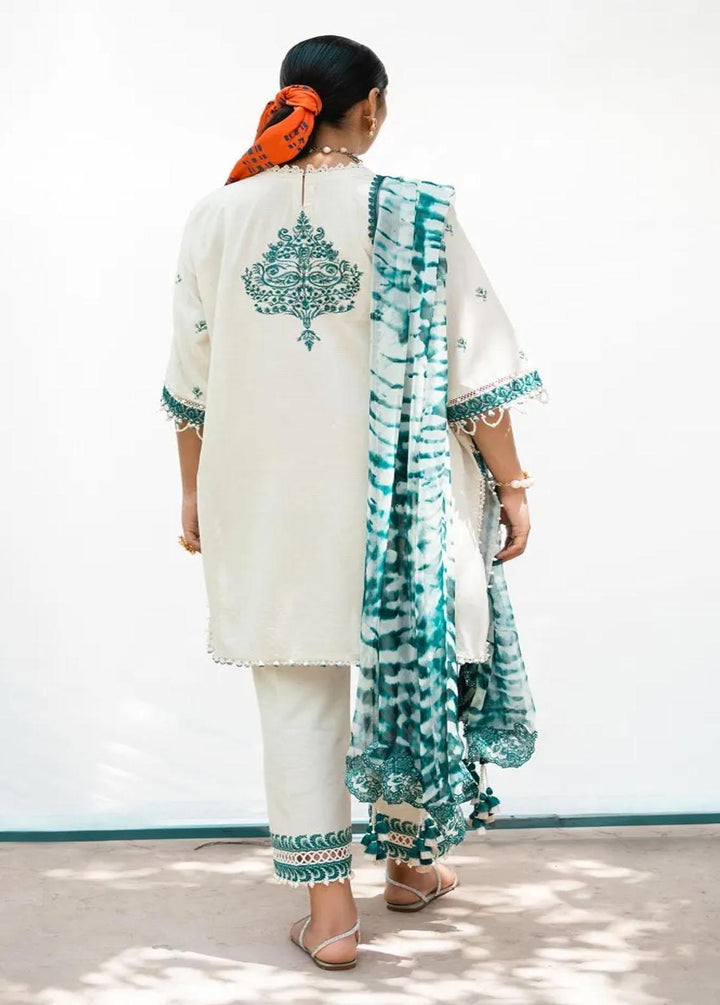 Muzlin By Sana Safinaz Embroidered Lawn Suits Unstitched 3 Piece SS23MZ 17A - Summer Collection