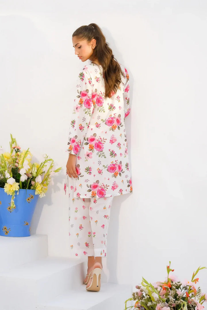 Dhaga Women Pret Printed 2 Piece Lawn Matching Separate FW24DSP008 - Summer Collection