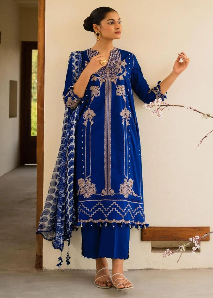 Muzlin By Sana Safinaz Embroidered Lawn Suits Unstitched 3 Piece SS23MZ 16B - Summer Collection