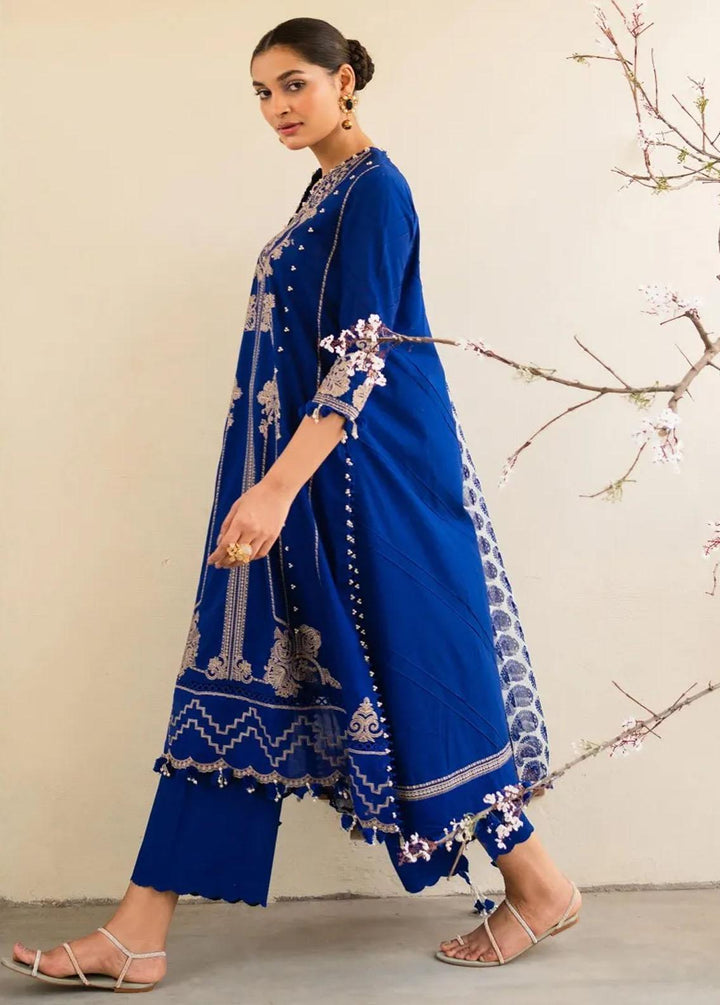 Muzlin By Sana Safinaz Embroidered Lawn Suits Unstitched 3 Piece SS23MZ 16B - Summer Collection
