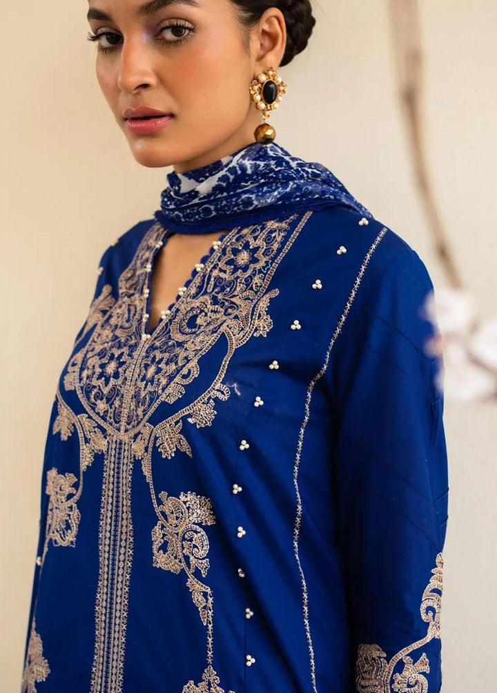 Muzlin By Sana Safinaz Embroidered Lawn Suits Unstitched 3 Piece SS23MZ 16B - Summer Collection