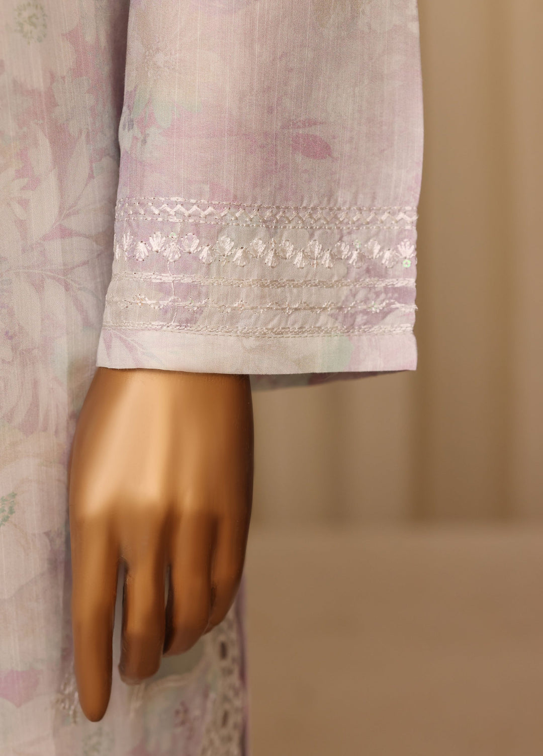 Majestic by HZ Textiles RTW Embroidered Raw Silk 3 Piece Suit HZ26RSM Wisteria XRPE-3P-004 - Casual Collection