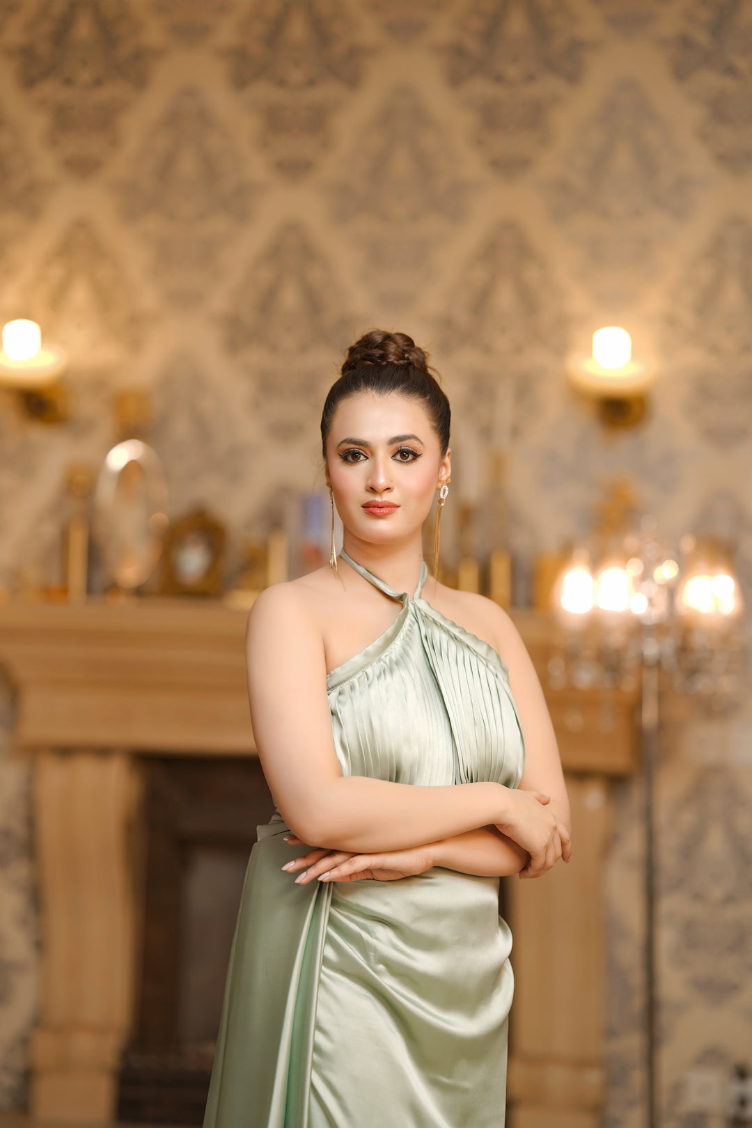 Syah Women RTW Solids Silk 1 Piece Serenity - Festive Collection
