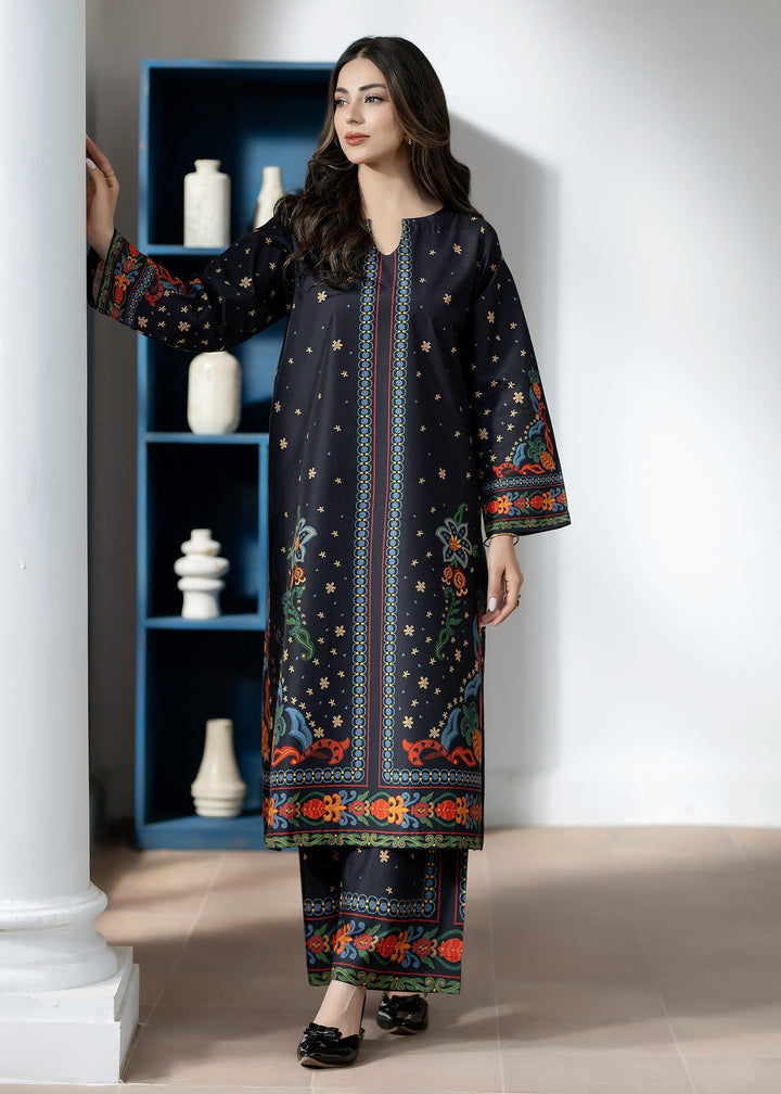 Pretfection by Meerak Printed Silk 2 Piece Suit Co-Ord Sets-03 - Casual Collection
