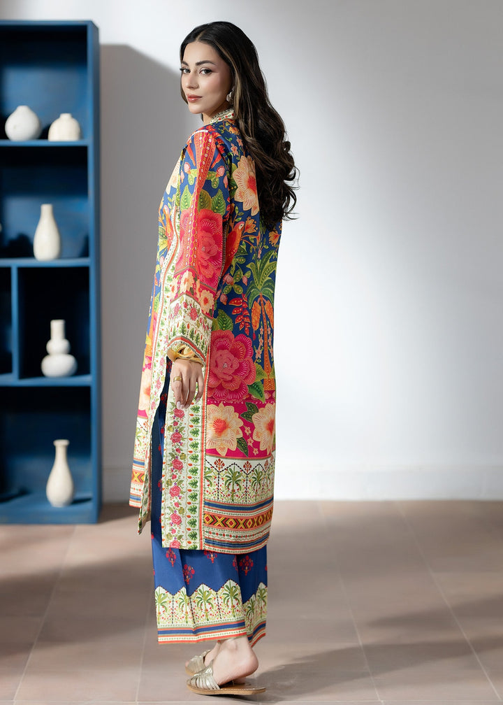 Pretfection by Meerak Printed Silk 2 Piece Suit Co-Ord Sets-08 - Casual Collection