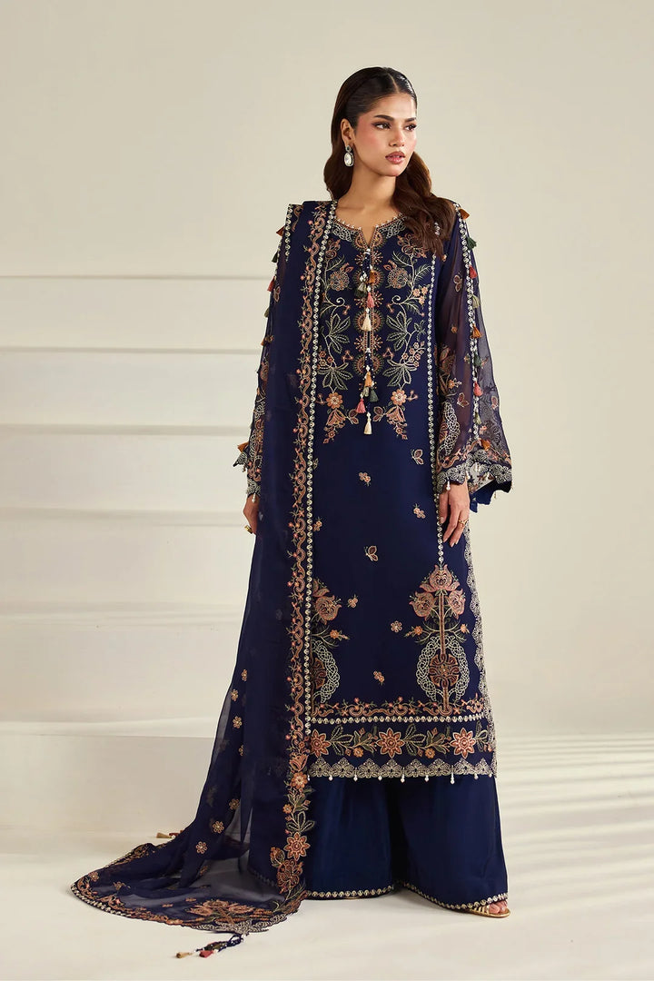 Dhaagay by Alizeh Fashion Unstitched Embroidered Chiffon 3 Piece Suit AF26UCD AF-DHG-5054 Anvah - Festive Collection