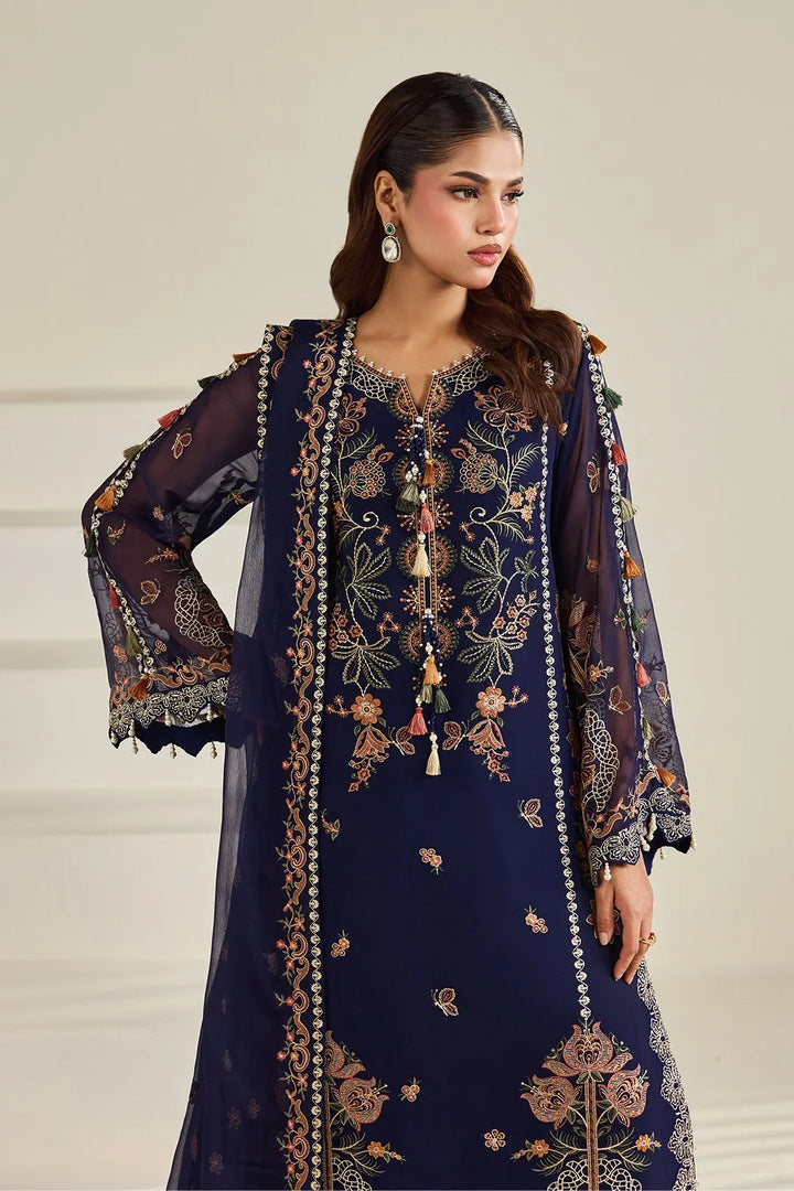Dhaagay by Alizeh Fashion Unstitched Embroidered Chiffon 3 Piece Suit AF26UCD AF-DHG-5054 Anvah - Festive Collection