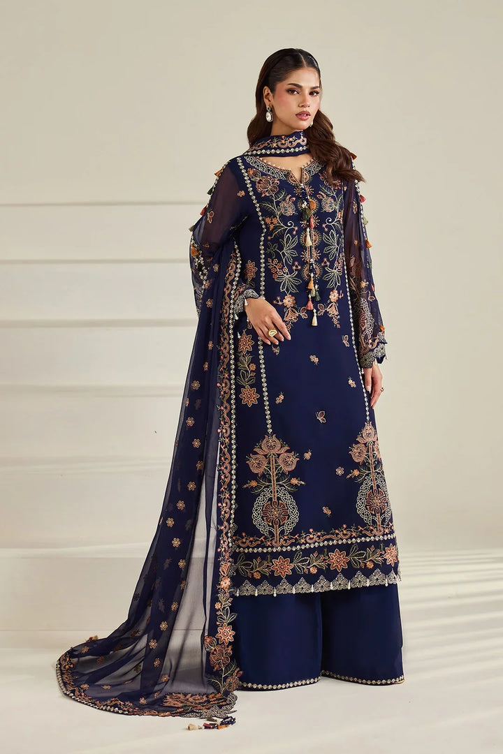 Dhaagay by Alizeh Fashion Unstitched Embroidered Chiffon 3 Piece Suit AF26UCD AF-DHG-5054 Anvah - Festive Collection