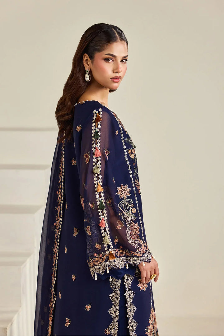 Dhaagay by Alizeh Fashion Unstitched Embroidered Chiffon 3 Piece Suit AF26UCD AF-DHG-5054 Anvah - Festive Collection