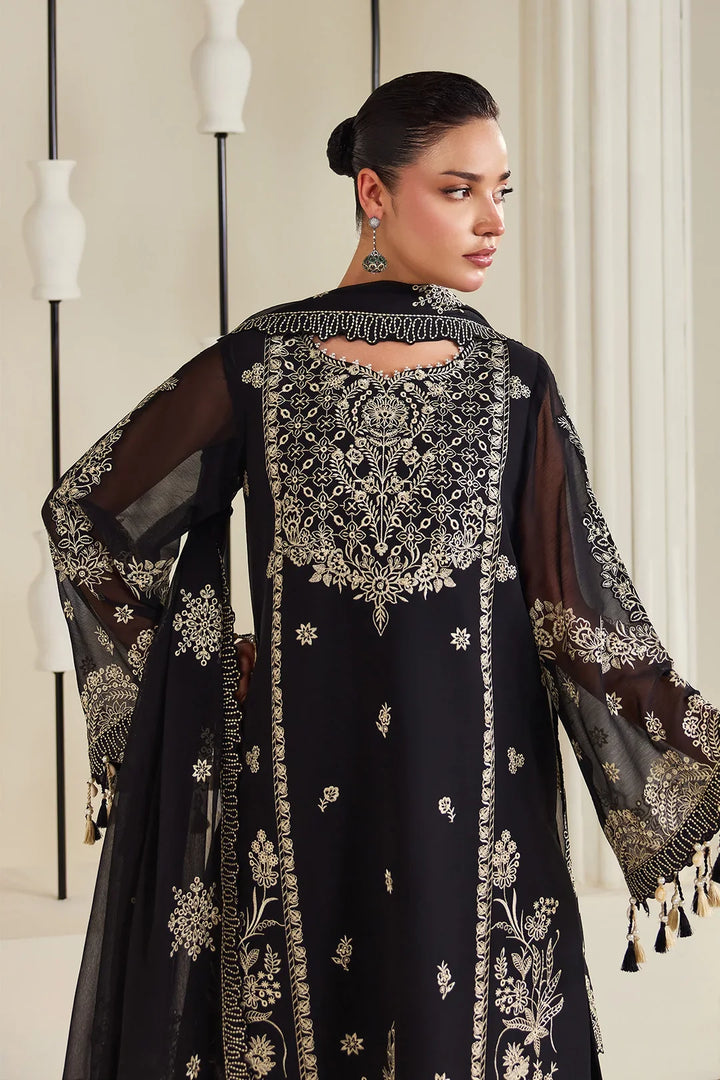 Dhaagay by Alizeh Fashion Unstitched Embroidered Chiffon 3 Piece Suit AF26UCD AF-DHG-5050 Zarly - Festive Collection