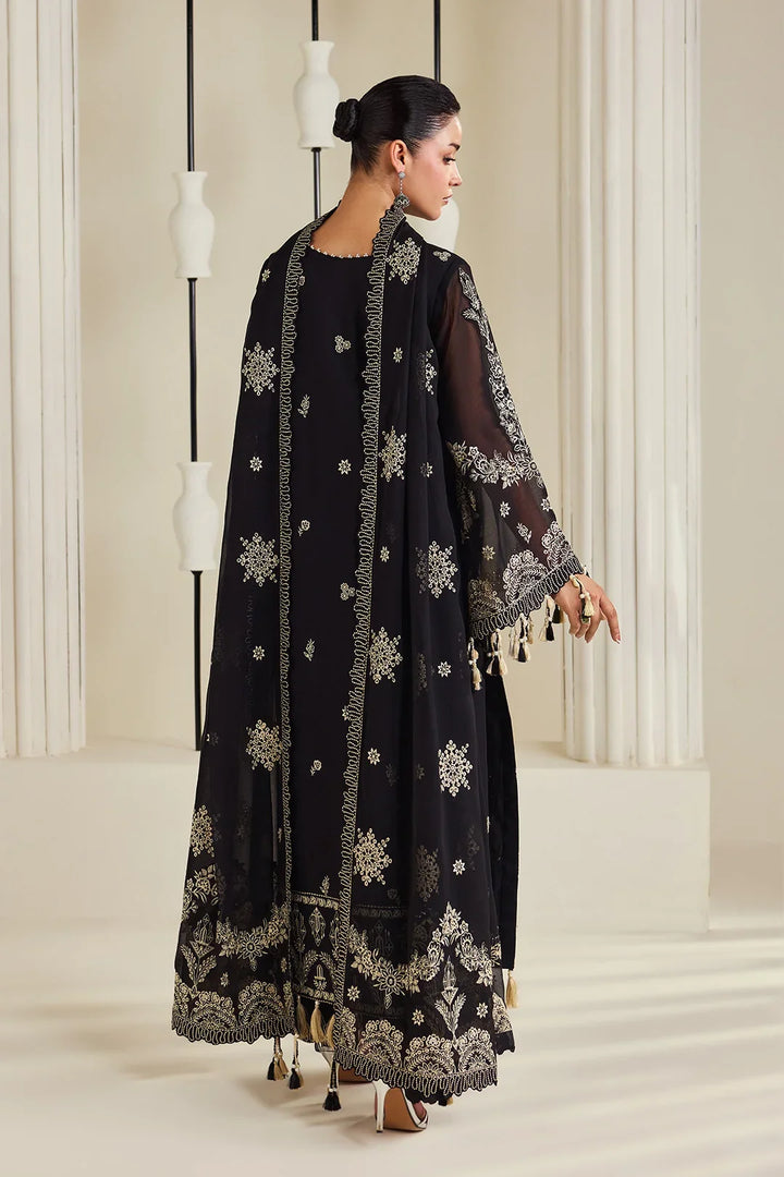 Dhaagay by Alizeh Fashion Unstitched Embroidered Chiffon 3 Piece Suit AF26UCD AF-DHG-5050 Zarly - Festive Collection