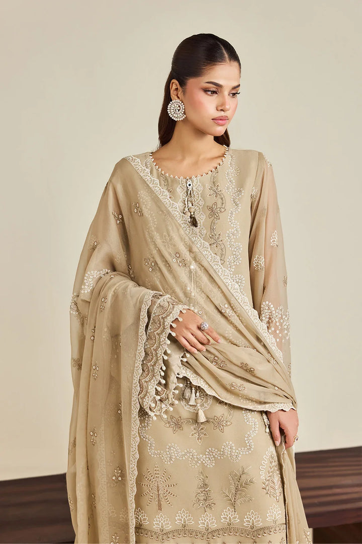Dhaagay by Alizeh Fashion Unstitched Embroidered Chiffon 3 Piece Suit AF26UCD AF-DHG-5051 Azeen - Festive Collection