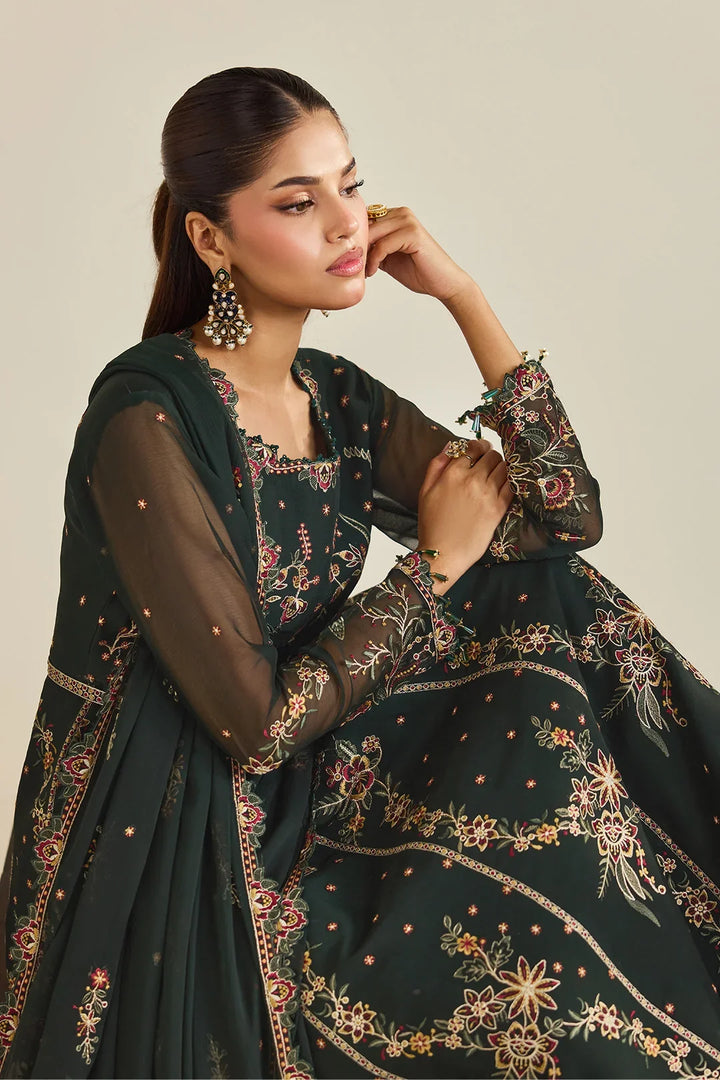 Dhaagay by Alizeh Fashion Unstitched Embroidered Chiffon 3 Piece Suit AF26UCD AF-DHG-5047 Sohana - Festive Collection