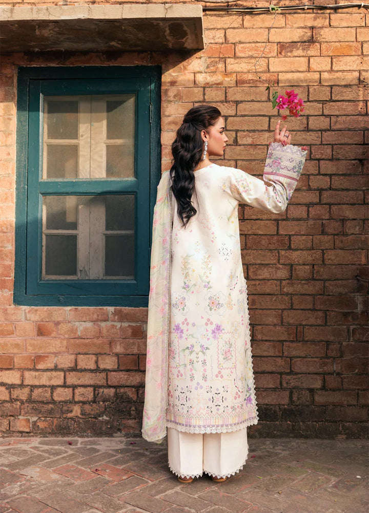 Odyssey by Florent Unstitched Embroidered Lawn 3 Piece Suit FL26UOL FZ-5A - Eid Collection