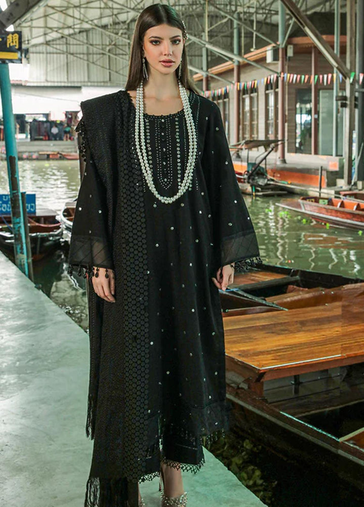 Bazaar By Nureh Embroidered Khaddar Suits Unstitched 3 Piece NU22BM NW-79 - Winter Collection