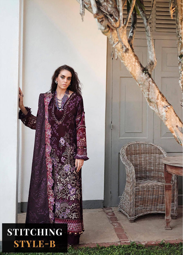 Danayah By Republic Womenswear Embroidered  Suits Unstitched 3 Piece RW22D DU-04 - Winter Collection