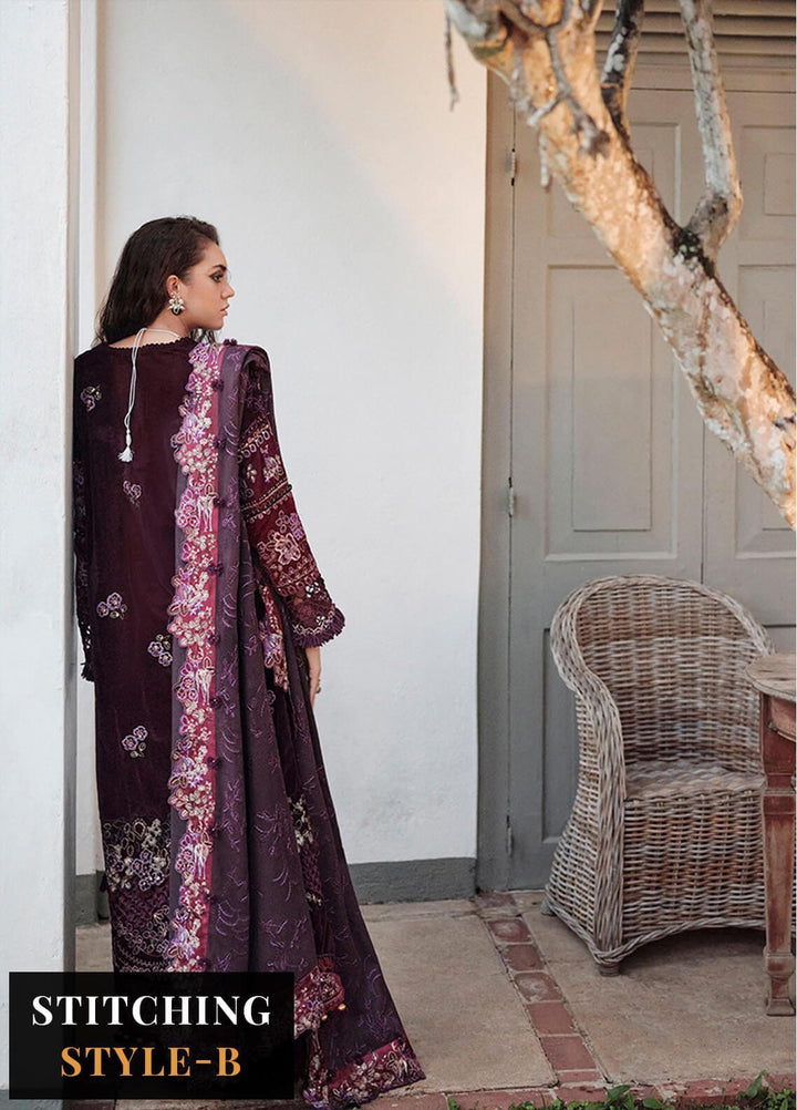 Danayah By Republic Womenswear Embroidered  Suits Unstitched 3 Piece RW22D DU-04 - Winter Collection