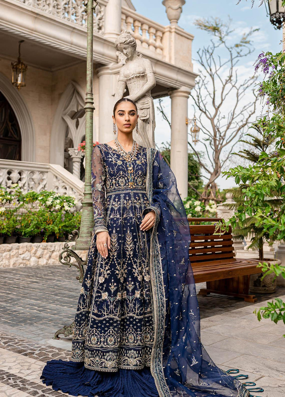 Gulaal Unstitched Embroidered Organza 3 Piece Dress GL22LP-1 08 Miray