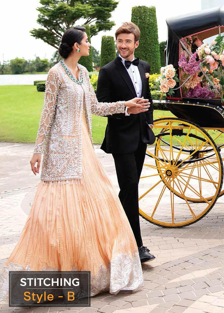 Serendipity by Mushq Embroidered Net Suits Unstitched 4 Piece MQ22S TDL22-01 Isabelle - Luxury Wedding Collection