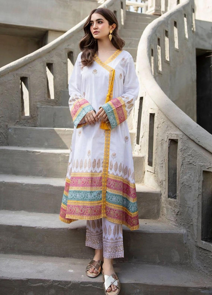 Garnet Clothing Screen Printed Lawn Stitched Kurtis KOH-E-NOOR
