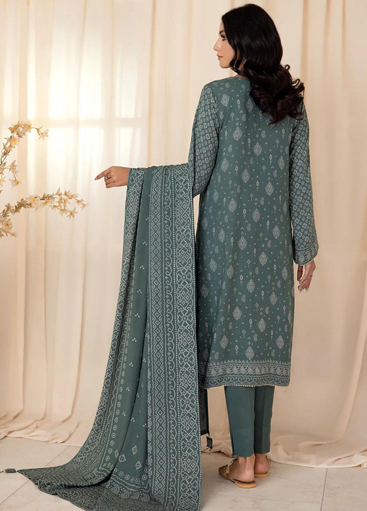 Lakhany Printed Cashmere Wool Suits Unstitched 3 Piece LSM22CV CVC-1005-C - Winter Collection