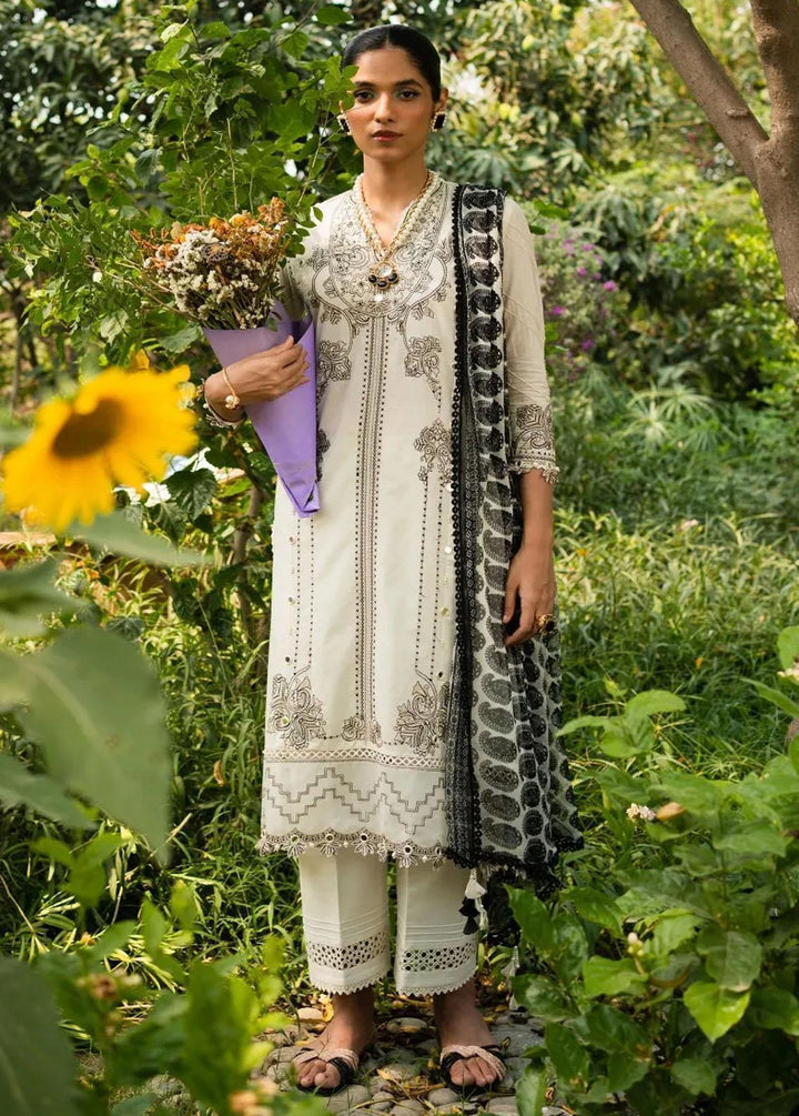 Muzlin By Sana Safinaz Embroidered Lawn Suits Unstitched 3 Piece SS23MZ 16A - Summer Collection