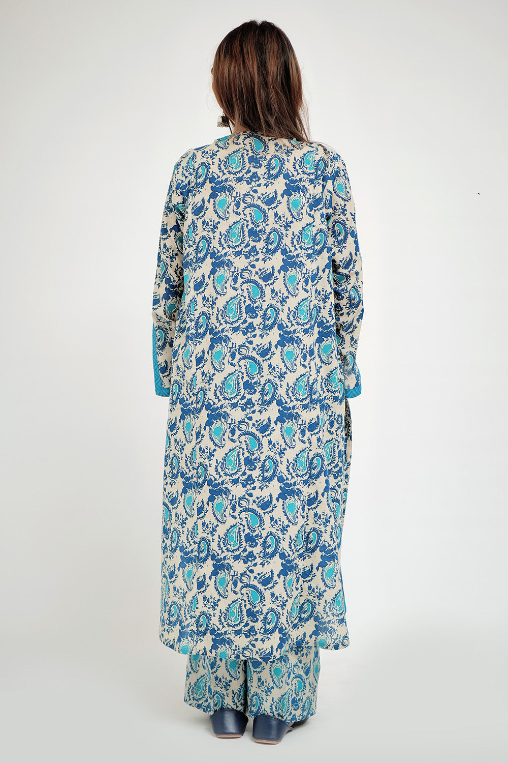 Senorita Women RTW Women Beige and Multicolor Casual 2 Piece Suit Cotton Basic Lawn Printed LAC-02683 - Summer Collection