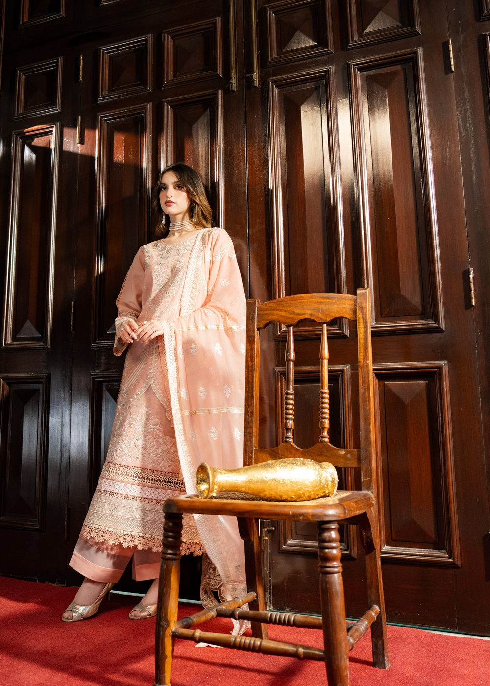 Aria By Meerak RTW Embroidered Lawn 3 Piece Suit Suela Festive Collection