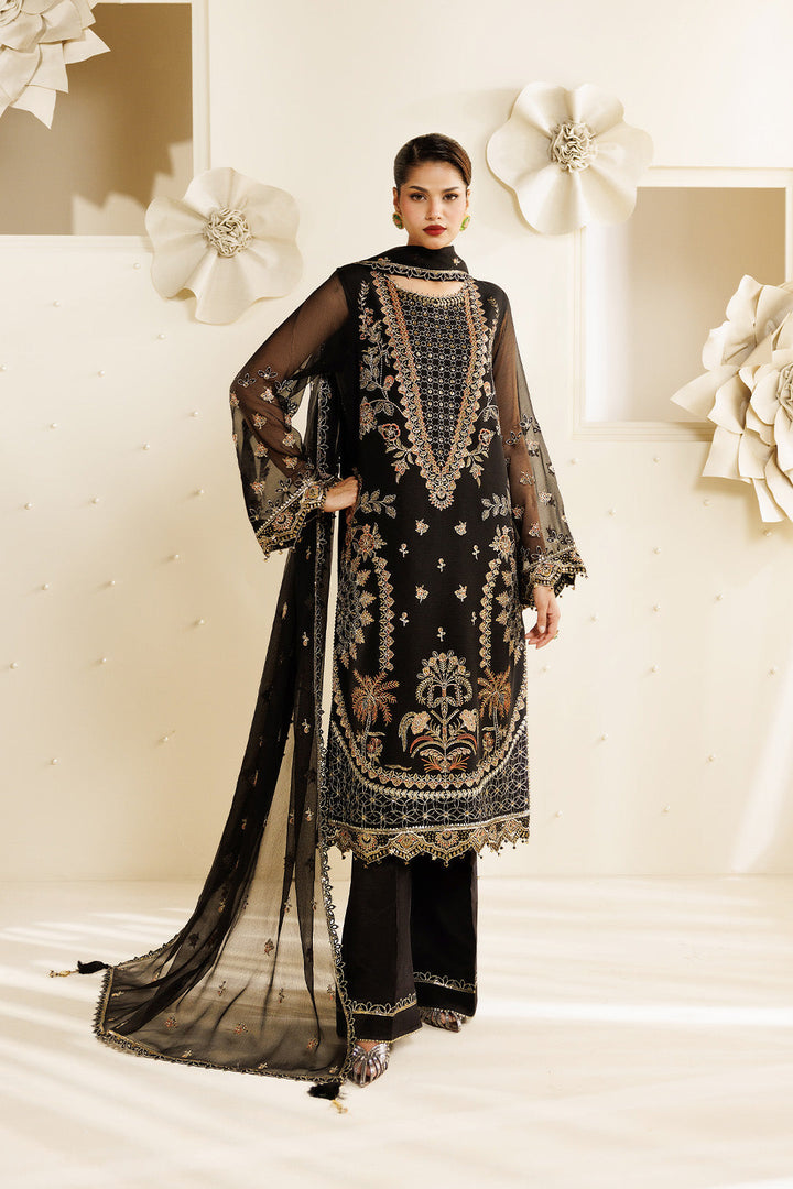 Sireine by Alizeh Fashion Unstitched Embroidered Chiffon 3 Piece Suit AF26UCS AF-CH-2294-HALO - Festive Collection