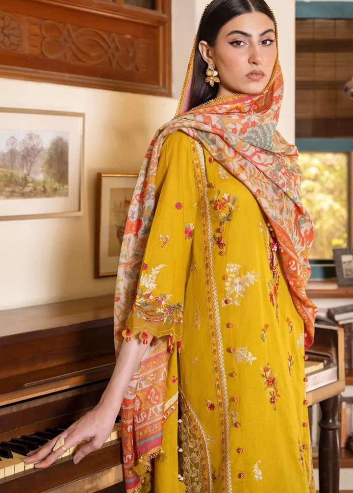 Muzlin By Sana Safinaz Embroidered Lawn Suits Unstitched 3 Piece SS23MZ 15B - Summer Collection