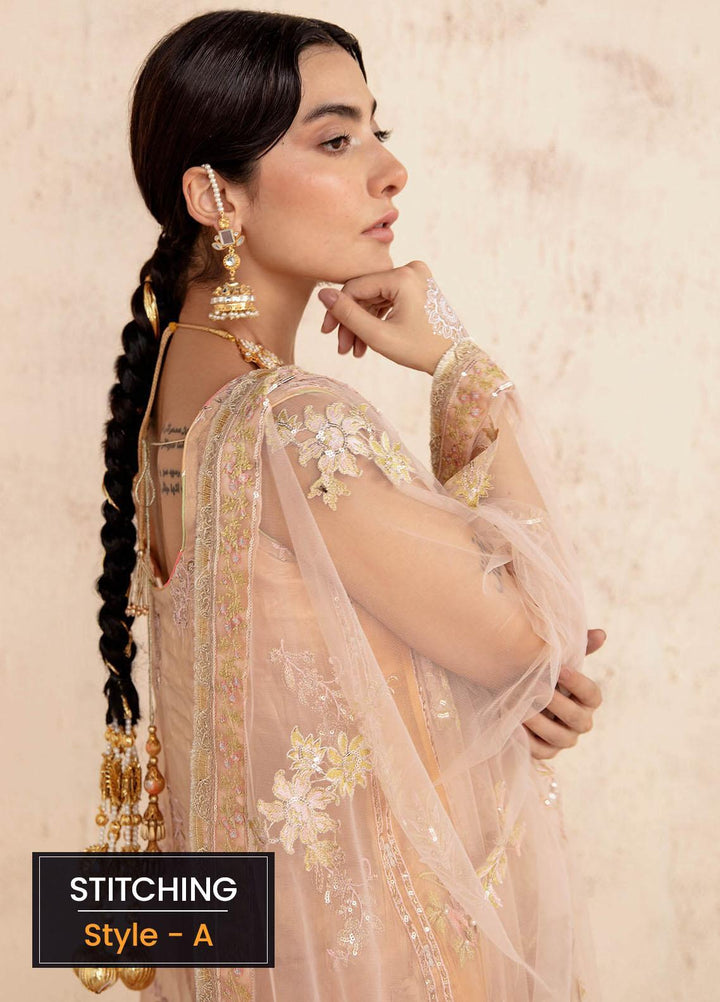 Sakhiyan by Asifa & Nabeel Embroidered Missouri Suits Unstitched 3 Piece AN22SSF-06 Sila - Festive Collection