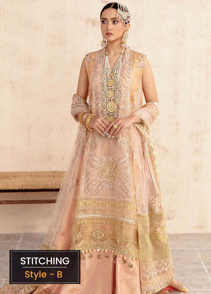 Sakhiyan by Asifa & Nabeel Embroidered Missouri Suits Unstitched 3 Piece AN22SSF-06 Sila - Festive Collection