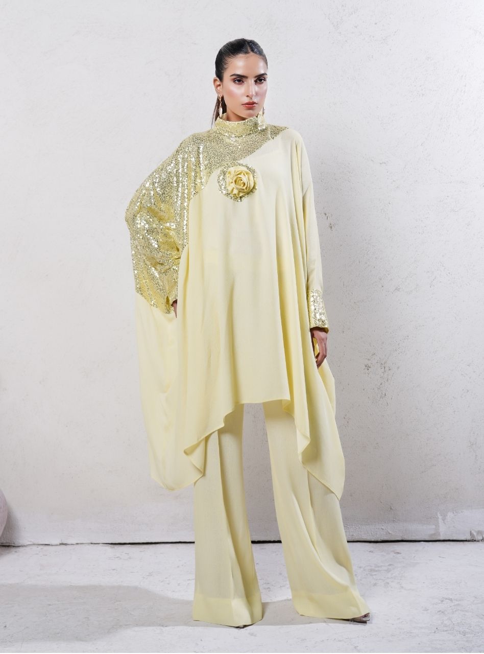Irtiqa by Anayra Amal RTW Solids Grip Georgette 2 Piece Suit Baroque Festive Collection