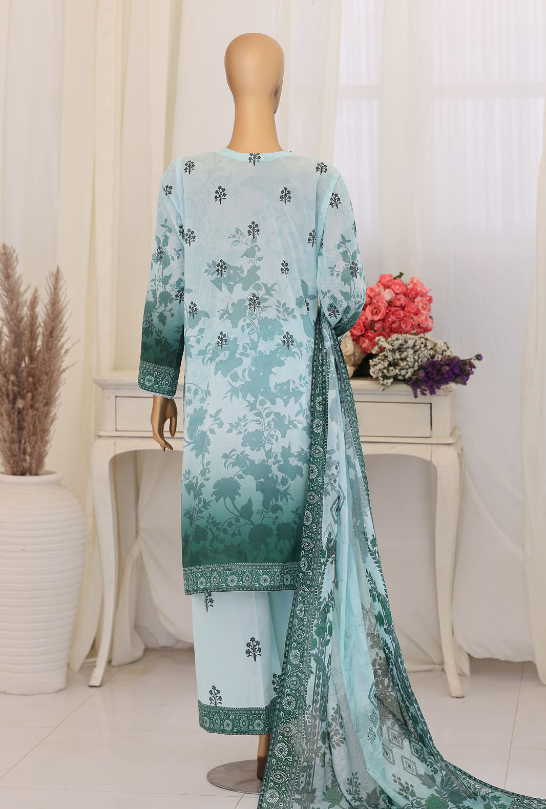 Virsa by HZ Textiles Unstitched Embroidered Lawn 3 Piece Suit VEC-1170 - Casual Collection