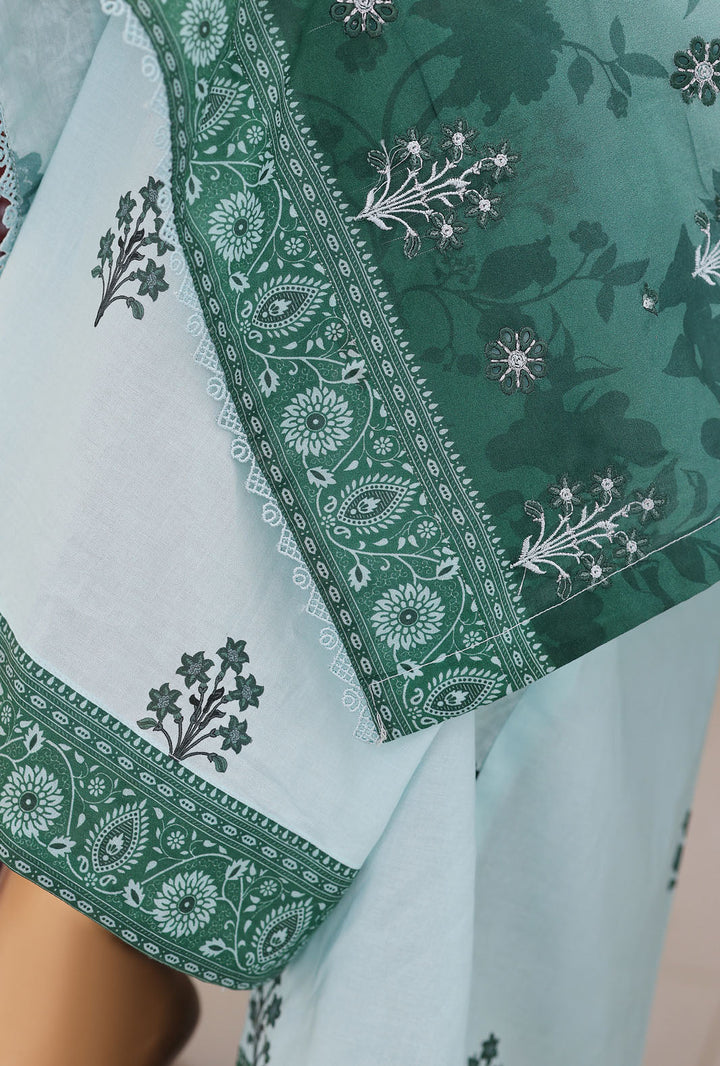 Virsa by HZ Textiles Unstitched Embroidered Lawn 3 Piece Suit VEC-1170 - Casual Collection