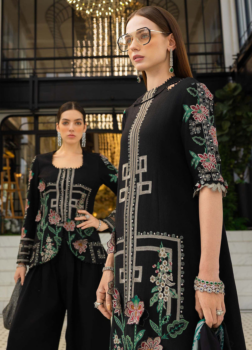 Maria B Unstitched Embroidered Lawn 3 Piece Suit MB26ULE D11 - Eid Collection
