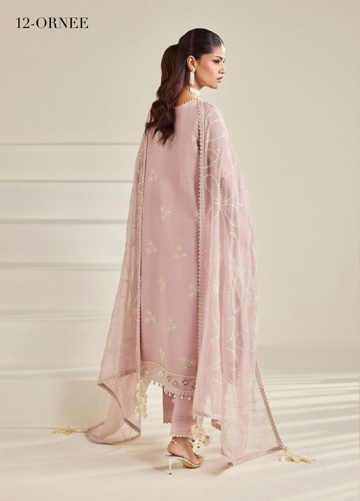 Dhaagay by Alizeh Fashion Unstitched Embroidered Chiffon 3 Piece Suit AF26UCD AF-DHG-5056 Ornee - Festive Collection