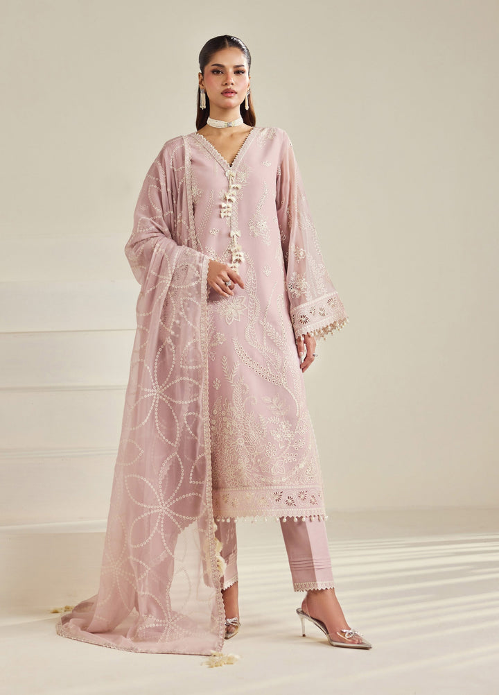 Dhaagay by Alizeh Fashion Unstitched Embroidered Chiffon 3 Piece Suit AF26UCD AF-DHG-5056 Ornee - Festive Collection