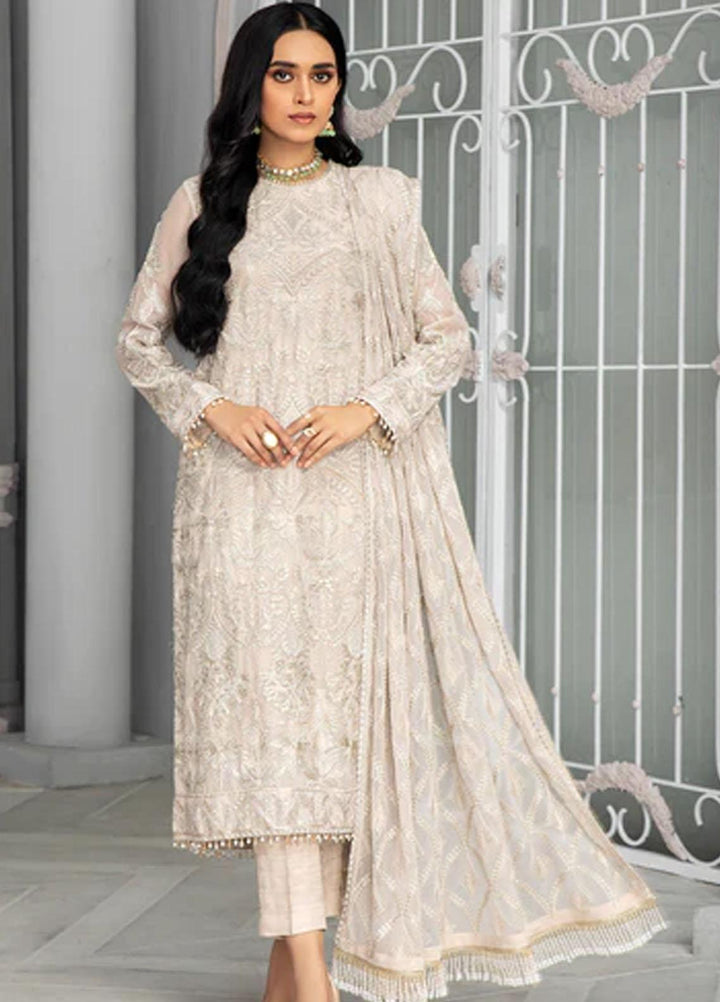 Bahaar by Zarif Embroidered  Suits Unstitched 3 Piece ZB 08 FAUNA - Luxury Collection