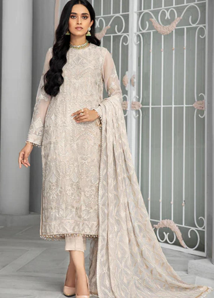 Bahaar by Zarif Embroidered  Suits Unstitched 3 Piece ZB 08 FAUNA - Luxury Collection