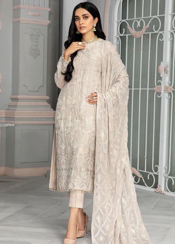 Bahaar by Zarif Embroidered  Suits Unstitched 3 Piece ZB 08 FAUNA - Luxury Collection