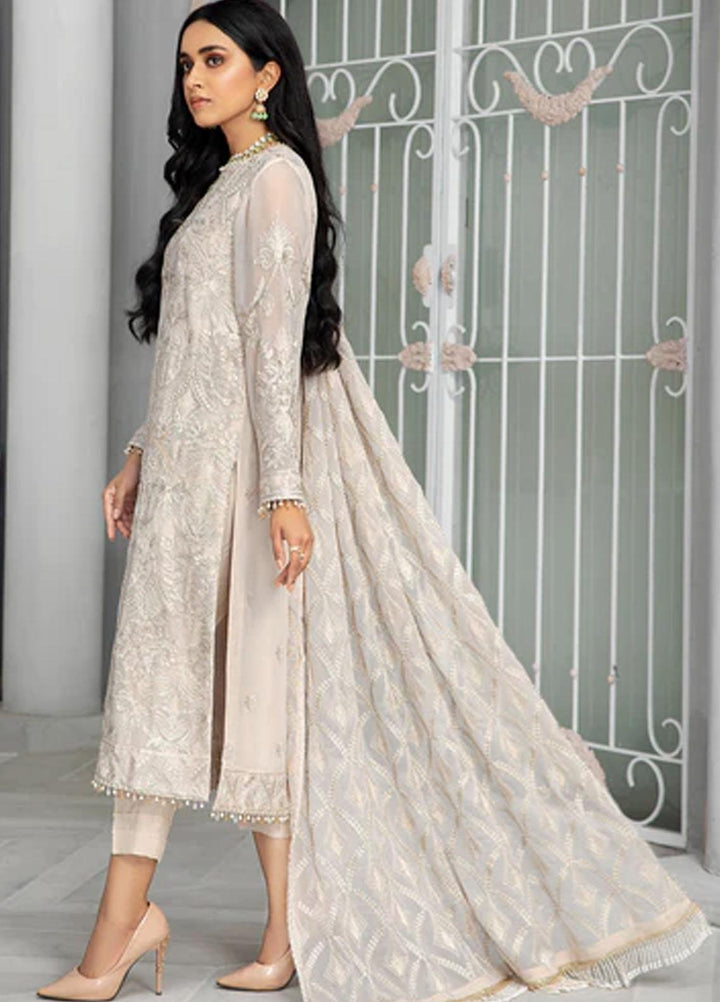 Bahaar by Zarif Embroidered  Suits Unstitched 3 Piece ZB 08 FAUNA - Luxury Collection