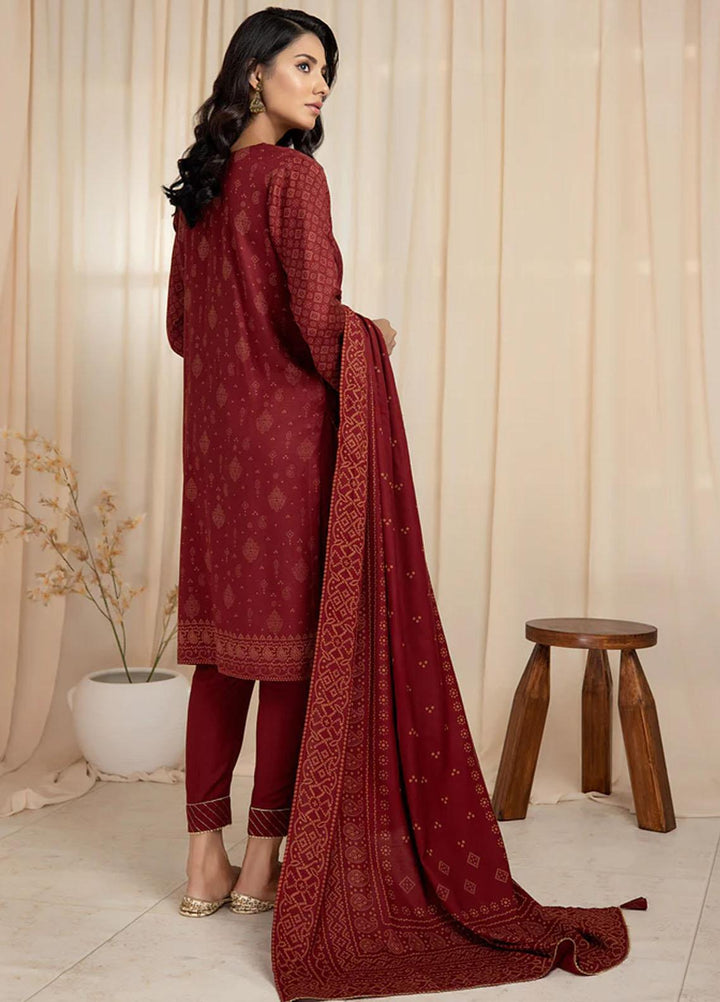 Lakhany Printed Cashmere Wool Suits Unstitched 3 Piece LSM22CV CVC-1005-A - Winter Collection