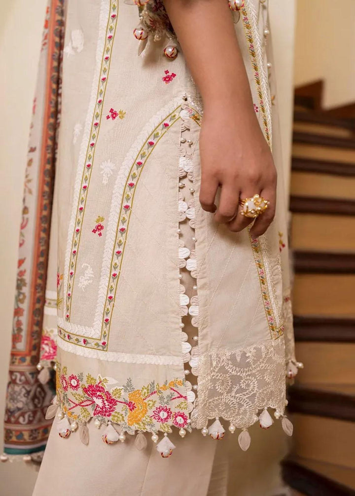 Muzlin By Sana Safinaz Embroidered Lawn Suits Unstitched 3 Piece SS23MZ 15A - Summer Collection