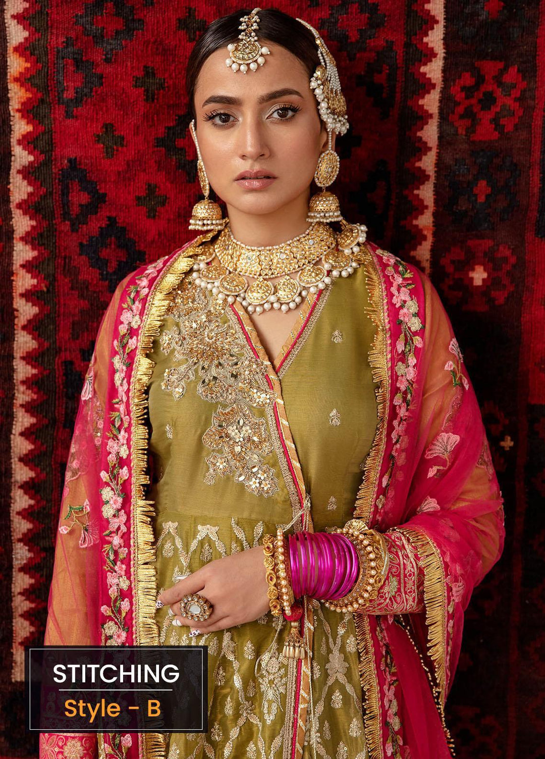 Sakhiyan by Asifa & Nabeel Embroidered Missouri Suits Unstitched 3 Piece AN22SSF-05 Inayat - Festive Collection